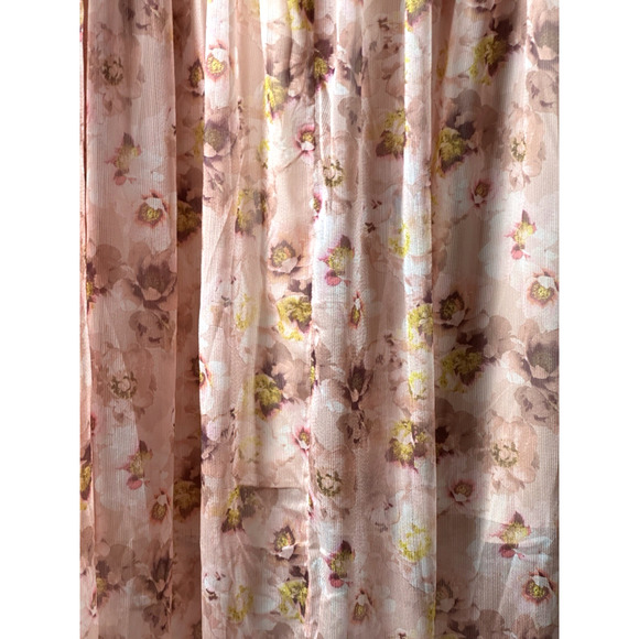 Adrianna Pappel Dress‎ Women Pink Tie High To Low Hem Maxie Size 18W Y2k Beachy - Picture 8 of 16